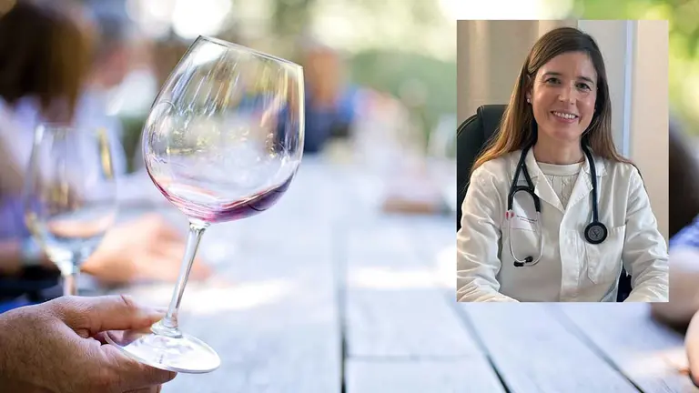 La cardi&oacute;loga Magdalena Perell&oacute; desmonta el mito del vino diario.