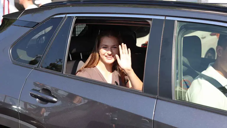 La Princesa Leonor, en una imagen de archivo.