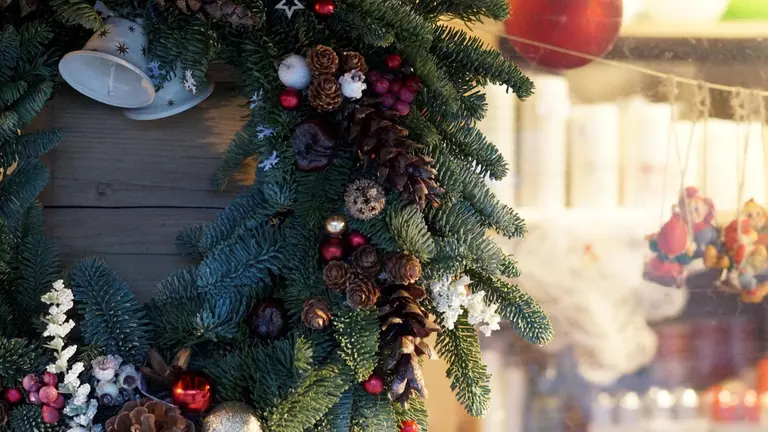 Imagen de archivo de un escaparate navideño. ARCHIVO