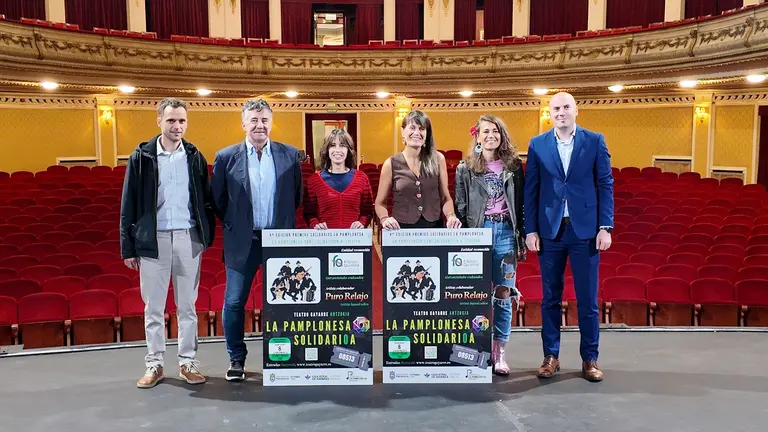 Imagen de la presentaci&oacute;n de los IV Premios Solidario La Pamplonesa. CEDIDA