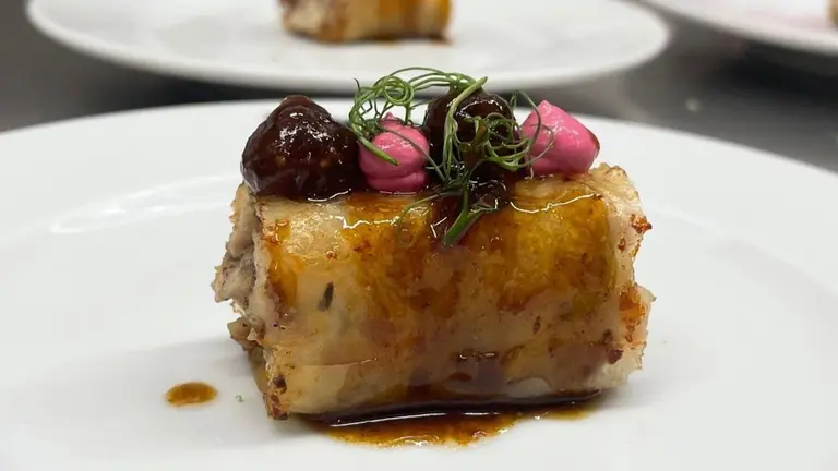 Pincho ganador del Certamen Local de Pinchos Medievales de Estella.
- RED DE CIUDADES Y VILLAS MEDIEVALES