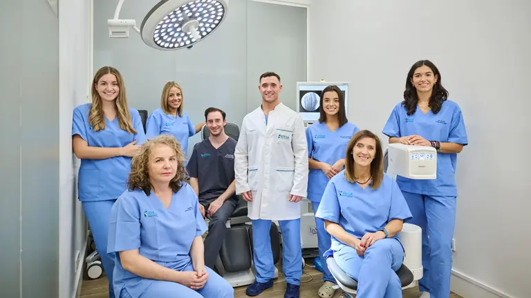 Clínica podológica Ayesa, en la Avenida San Ignacio 12 de Pamplona. PABLO LASAOSA