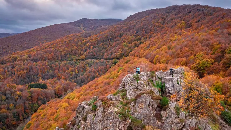 Vista panorámica en Garralda. Francis Vaquero