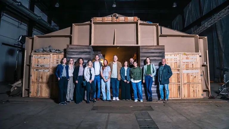 Imagen del rodajes de 'Each of us' en Refena. CEDIDA