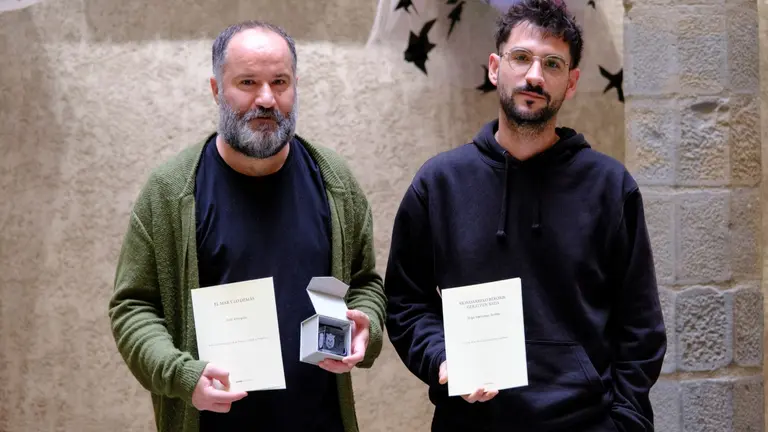 Los poetas Juan Marqu&eacute;s e I&ntilde;igo Satrustegi ganan el XIX Premio de Poes&iacute;a Ciudad de Pamplona. CEDIDA