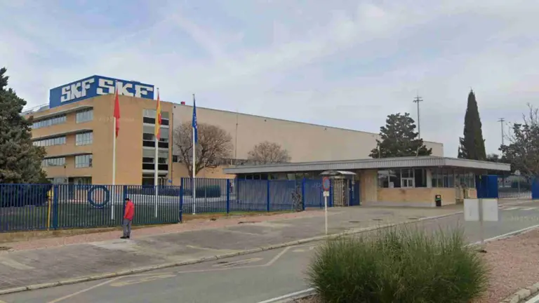Instalaciones de la empresa SKF en Tudela. GOOGLEMAPS