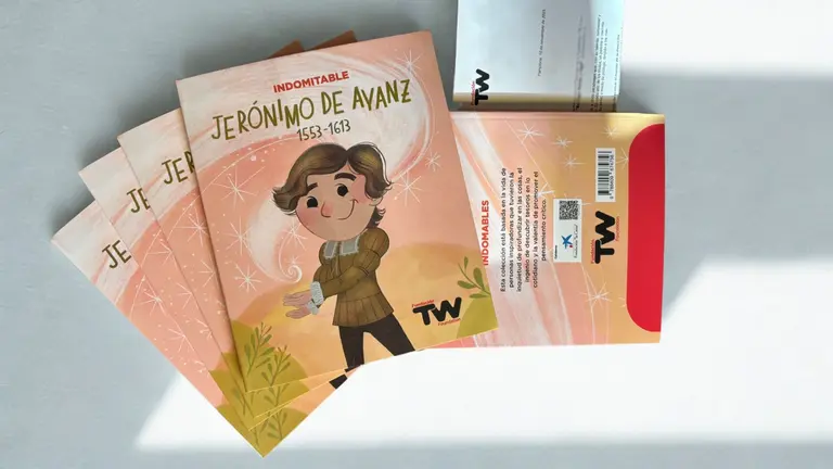 Imagen de los cuentos en favor de la inclusión que se están repartiendo en los colegios de Navarra. CEDIDA