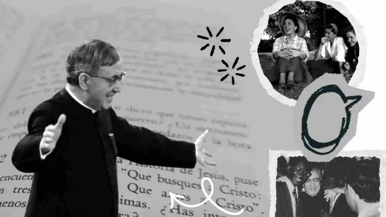 San Josemaría, fundador de la Universidad de Navarra y autor de Camino, uno de los libros en español más traducidos del mundo. UNIVERSIDAD DE NAVARRA