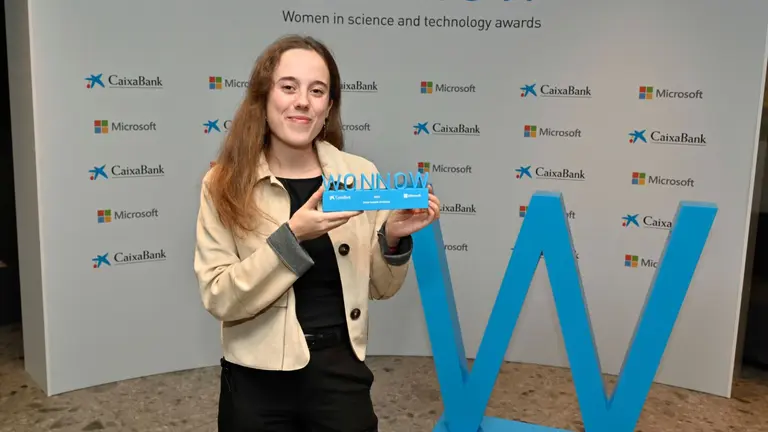 Irene Lacabe (Navarra), ganadora Premios WONNOW 2025 CaixaBank y Microsoft. CEDIDA