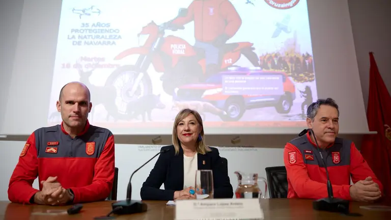 Celebraci&oacute;n de los 35 a&ntilde;os de la la Brigada de Protecci&oacute;n del Medio Ambiente de Polic&iacute;a Foral. GOBIERNO DE NAVARRA