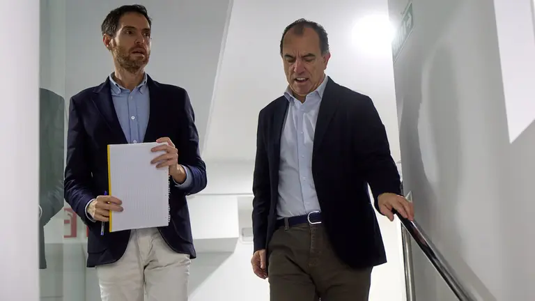 Los diputados del PP Sergio Sayas y Carlos Garc&iacute;a Adanero hacen balance pol&iacute;tico del a&ntilde;o en el Congreso y en Navarra. I&Ntilde;IGO ALZUGARAY