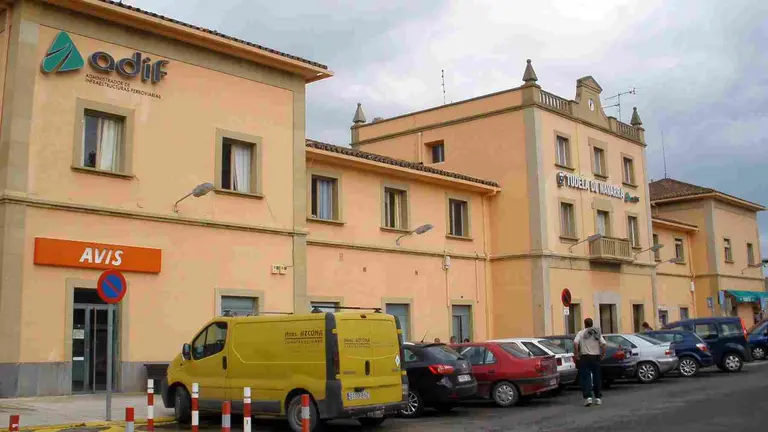 Estaci&oacute;n de tren de Tudela. ADIF