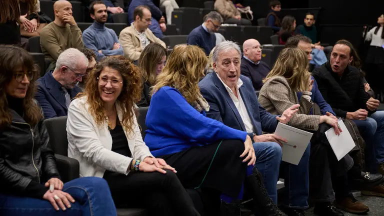 Presentaci&oacute;n del proyecto 'Pamplona Capital Mundial de la Pelota'. PABLO LASAOSA