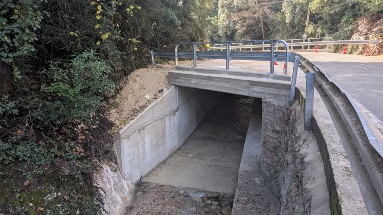 Finalizados los trabajos de ampliaci&oacute;n y refuerzo estructural del puente sobre el r&iacute;o Galbarra. GOBIERNO DE NAVARRA