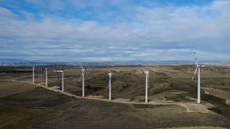 Un parque e&oacute;lico. CEDIDA