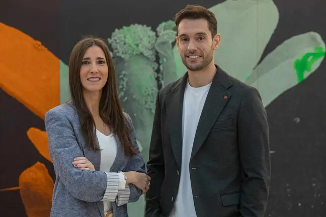 Maddi Olano y Jes&uacute;s Mart&iacute;n, investigadores del estudio. CL&Iacute;NICA UNIVERSIDAD DE NAVARRA