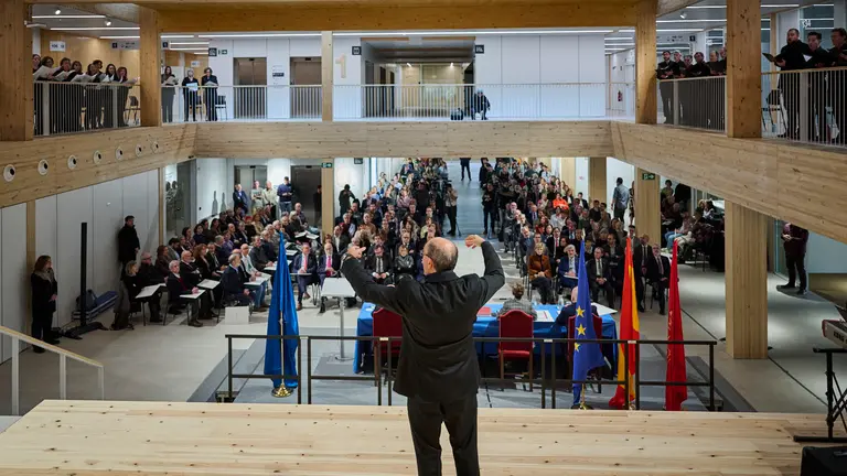 Inauguraci&oacute;n del nuevo edificio de la Facultad de Ciencias de la Salud de la UPNA. PABLO LASAOSA