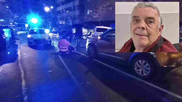 Imagen del accidente el pasado mes de noviembre y una imagen de Ricardo Elcarte.