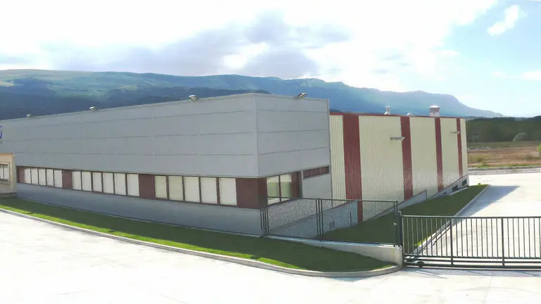 Imagen de archivo de las instalaciones del grupo navarro Saprem. CEDIDA