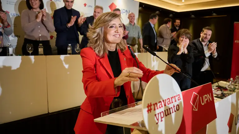 Cristina Ibarrola, presidenta de UPN, en imagen de archivo. PABLO LASAOSA