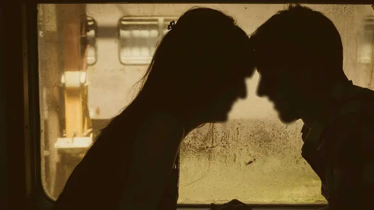 Una pareja en una imagen de archivo.