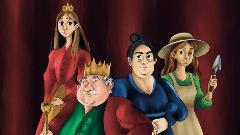 Imagen del cartel de la obra &ldquo;La muela del rey Farf&aacute;n&rdquo;. AYUNTAMIENTO DE TUDELA