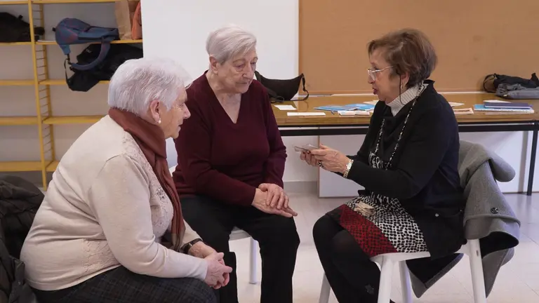 Usuarias del programa Siempre Acompa&ntilde;ados. AYUNTAMIENTO DE PAMPLONA