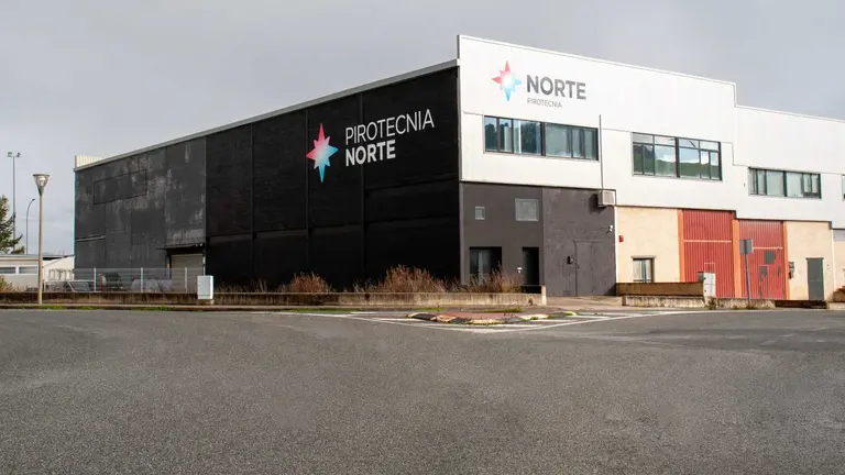 Nave de Pirotecnia Norte en Beri&aacute;in. CEDIDA