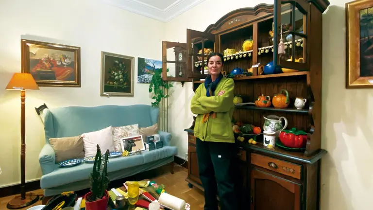 Imagen del mercadillo situado en un piso de Paulino Caballero. INSITUMARKET