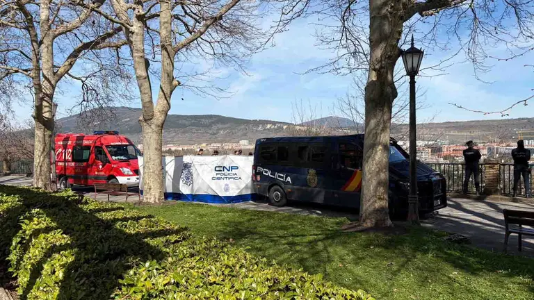 Hallado en Pamplona el cuerpo sin vida de la menor de 17 a&ntilde;os desaparecida desde el lunes. PABLO LASAOSA