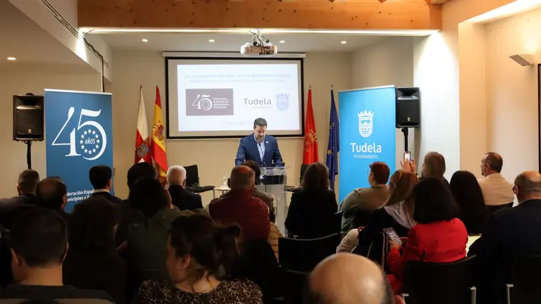 Apertura de la jornada por parte del alcalde Alejandro Toquero