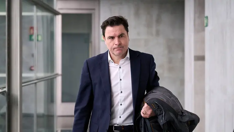 Comparecencia de Alberto Baiona, exgerente de Nasuvinsa, en la Comisi&oacute;n de Investigaci&oacute;n sobre licitaci&oacute;n y adjudicaci&oacute;n de obras p&uacute;blicas del Gobierno de Navarra. PABLO LASAOSA