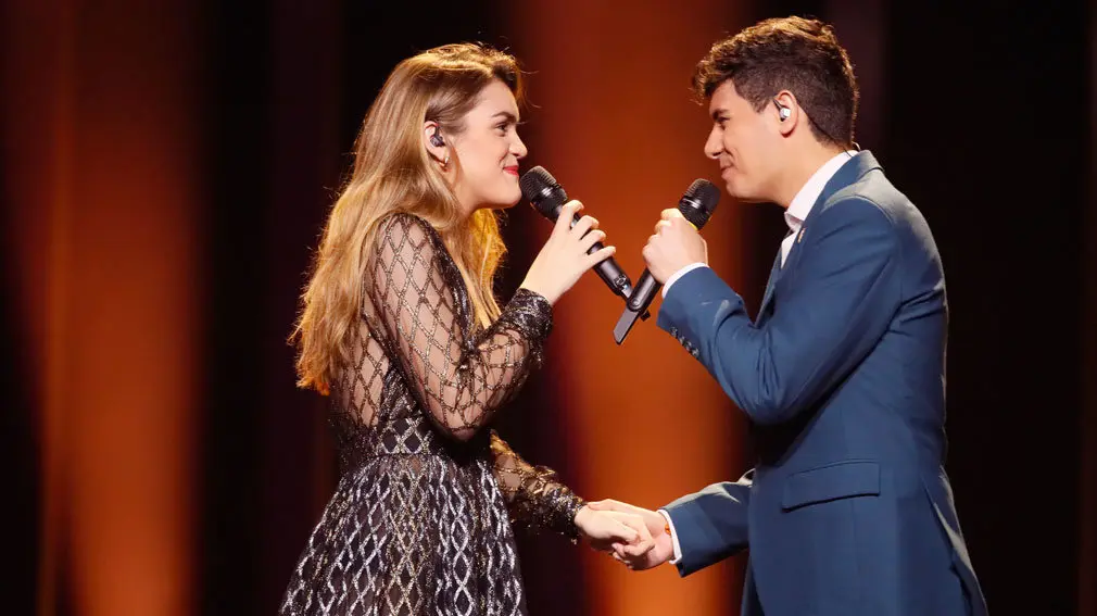 [GALERÍA] Amaia y Alfred exhiben su amor ante Europa en el segundo de los ensayos de Eurovisión