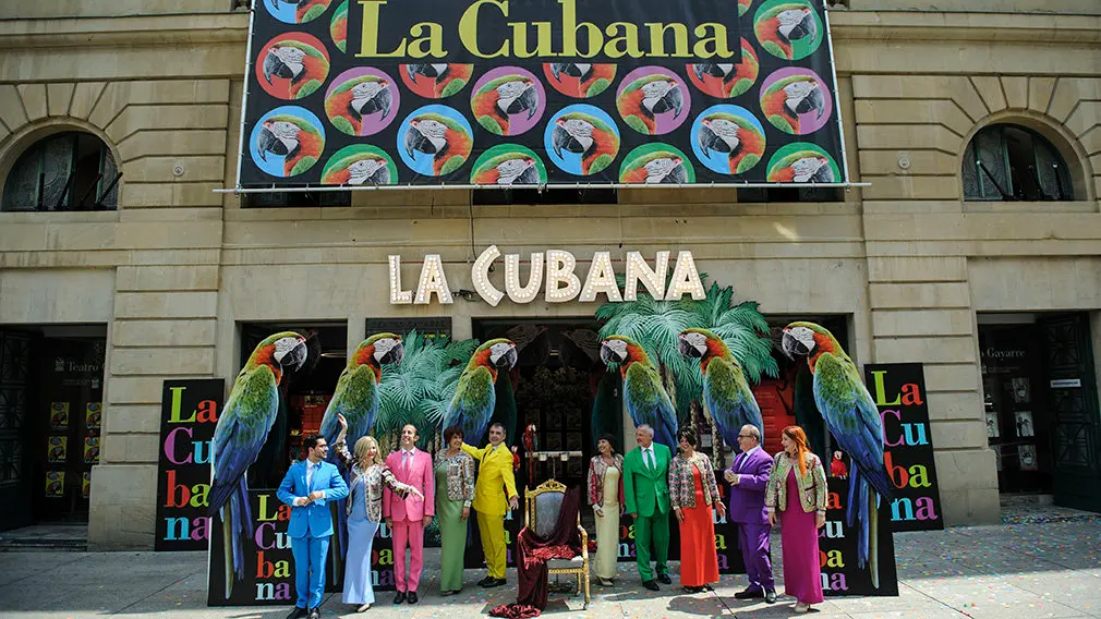 Así ha lucido la presentación de la nueva obra de La Cubana en el Teatro Gayarre