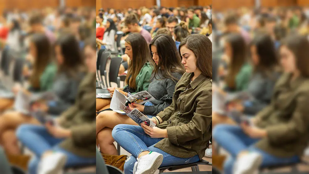Los 'sueños' retoman las clases: estudiantes de la UNAV y la UPNA en el primer día del curso 2018-2019