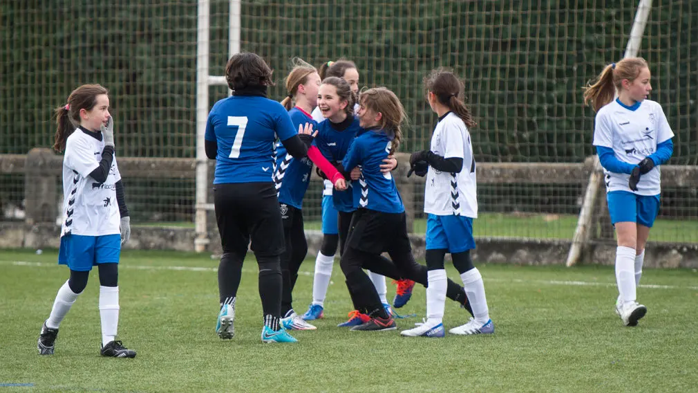 GALERÍA - Las promesas del fútbol navarro en acción: las chicas golean en el último día del Interescolar