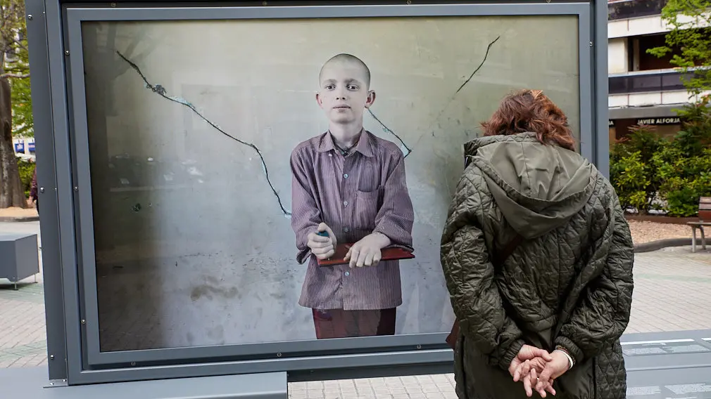 Así es la exposición de Pamplona que describe mediante fotografías la vida cotidiana de la India