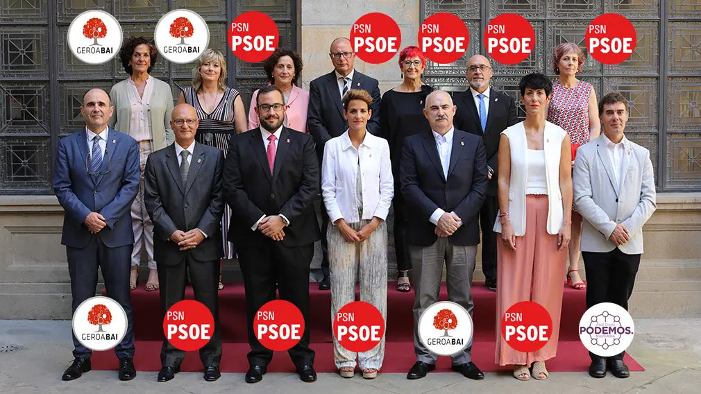 Quién es quién en el nuevo Gobierno de Navarra presidido por María Chivite