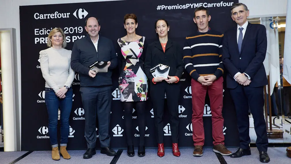 [GALERÍA DE FOTOS] Carrefour pone en valor a las empresas navarras y premia a dos grandes referentes de esta comunidad