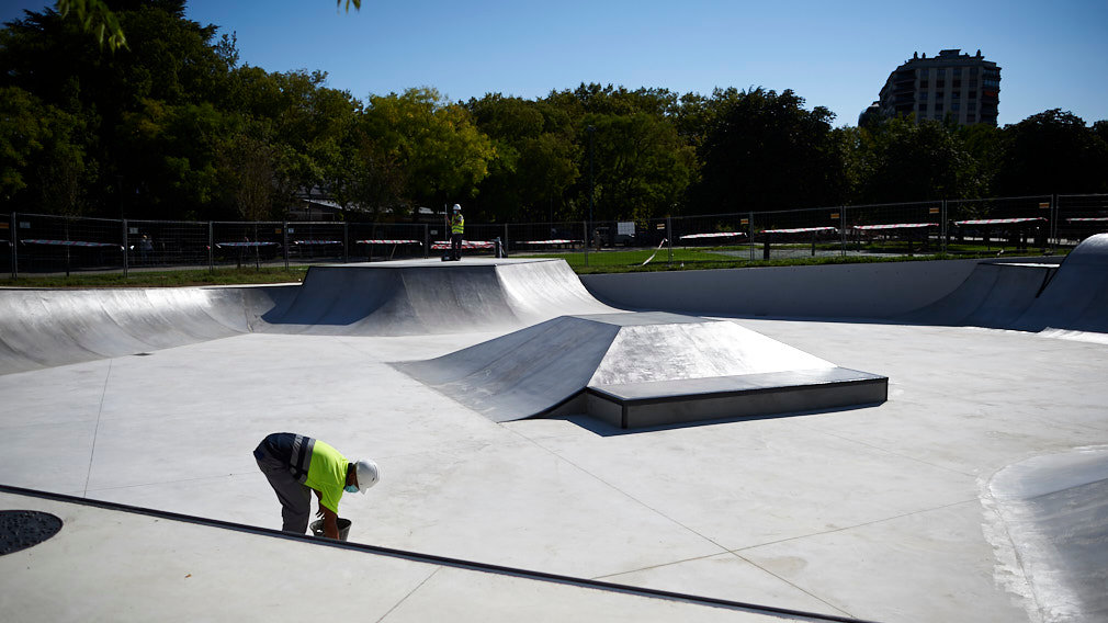 GALERÍA.- Así es el 'nuevo' skatepark en Antoniutti tras una potente remodelación
        