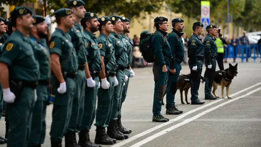 Día de la Guardia Civil en Pamplona. PABLO LASAOSA 3