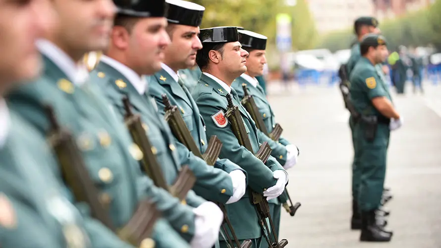 Día de la Guardia Civil en Pamplona. PABLO LASAOSA 4