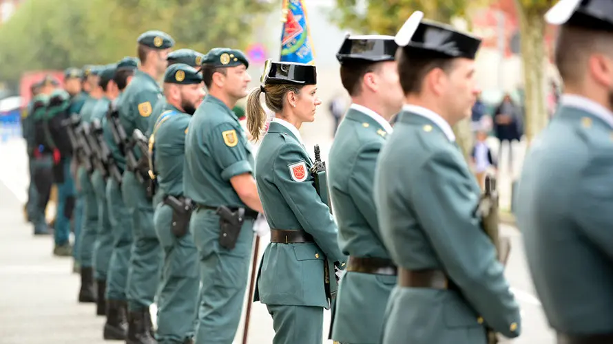 Día de la Guardia Civil en Pamplona. PABLO LASAOSA 5