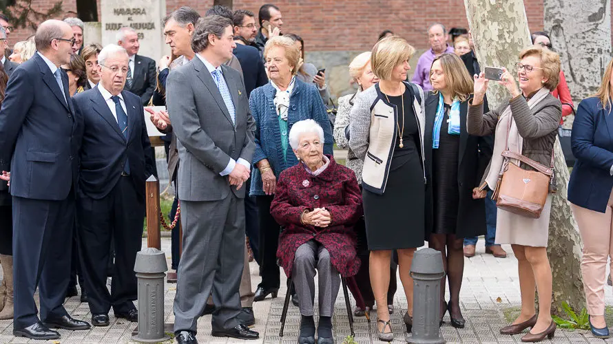 Dia del Pilar, 12 de octubre, Patrona de la Guardia Civil en Pamplona. PABLO LASAOSA