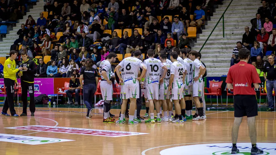 Partido de la Liga Asobal entre Helvetia Anaitasuna y Ademar León. IÑIGO ALZUGARAY