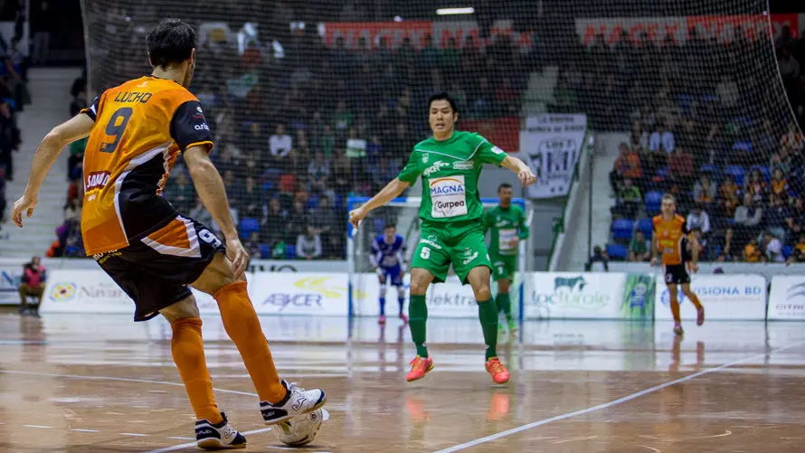 Partido entre Magna Gurpea y Aspil Vidal Ribera Navarra (1-1). IÑIGO ALZUGARAY-18