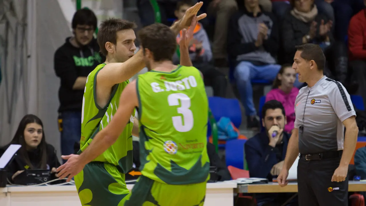 Partido entre el Planasa Navarra y el Actel Força Lleida. IÑIGO ALZUGARAY. -4