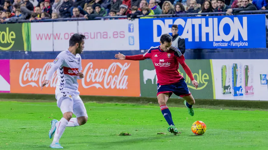Partido entre Osasuna y Nastic (1-1) jugado en El Sadar. (12). IÑIGO ALZUGARAY