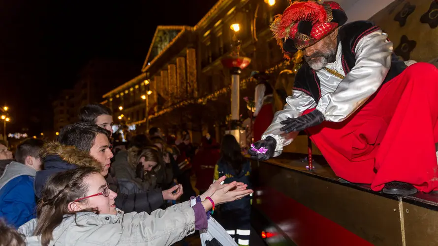 Cabalgata de los Reyes Magos en Pamplona. (33). IÑIGO ALZUGARAY