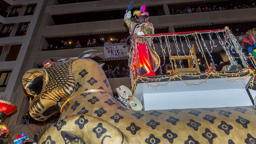 Cabalgata de los Reyes Magos en Pamplona(1). IÑIGO ALZUGARAY